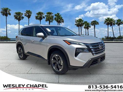 Brilliant Silver Metallic 2025 Nissan Rogue SV