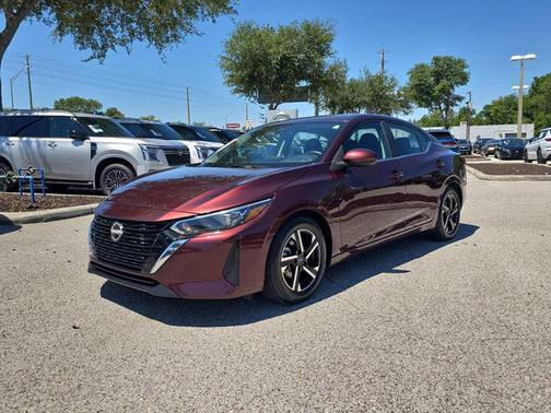 Rosewood Metallic 2024 Nissan Sentra SV