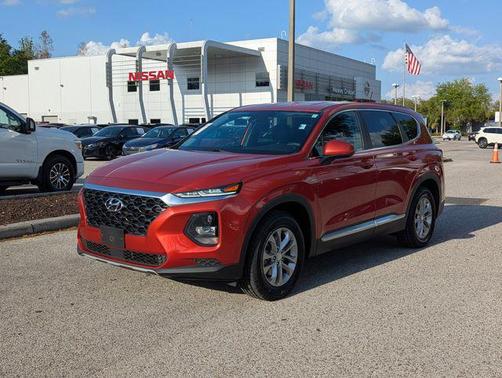 Lava Orange 2020 Hyundai SANTA FE SE 2.4