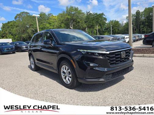 Crystal Black Pearl 2025 Honda CR-V LX AWD