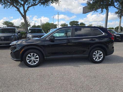 Crystal Black Pearl 2025 Honda CR-V LX AWD