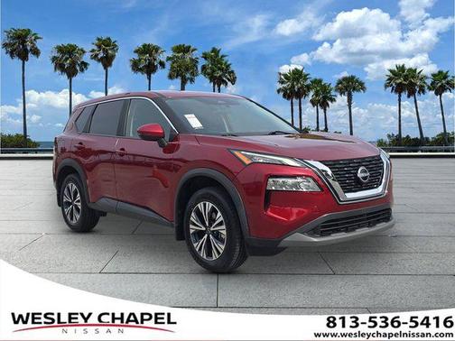 Scarlet Ember Tintcoat 2023 Nissan Rogue SV
