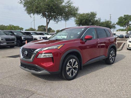 Scarlet Ember Tintcoat 2023 Nissan Rogue SV