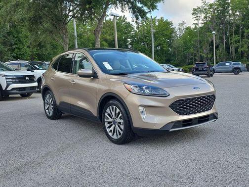 Desert Gold Metallic 2021 Ford Escape Titanium
