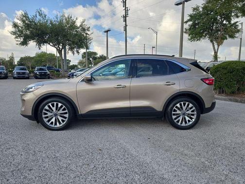 Desert Gold Metallic 2021 Ford Escape Titanium