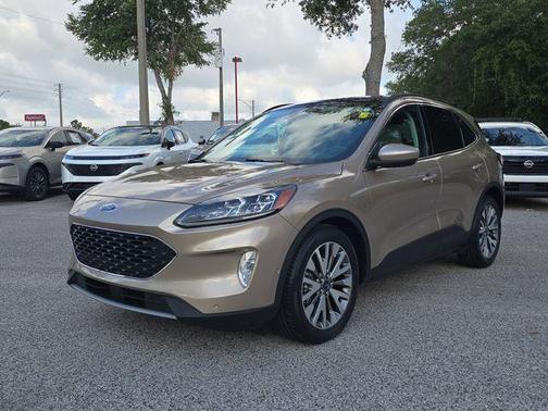 Desert Gold Metallic 2021 Ford Escape Titanium