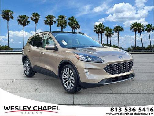 Desert Gold Metallic 2021 Ford Escape Titanium