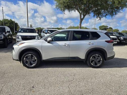Brilliant Silver Metallic 2025 Nissan Rogue SV