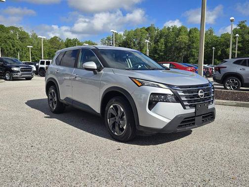 Brilliant Silver Metallic 2025 Nissan Rogue SV