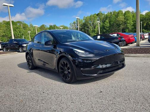 Solid Black 2021 Tesla Model Y Long Range Dual Motor All-Wheel Drive