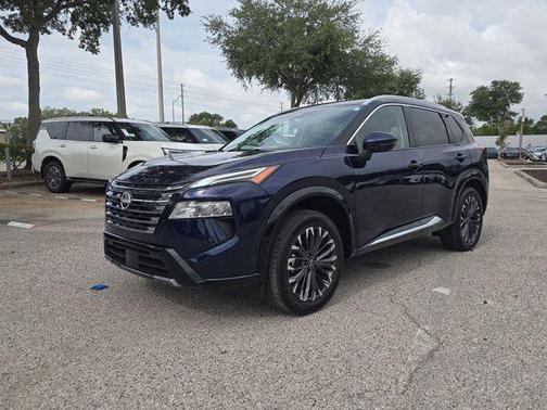 Deep Ocean Blue Pearl 2026 Nissan Rogue Platinum