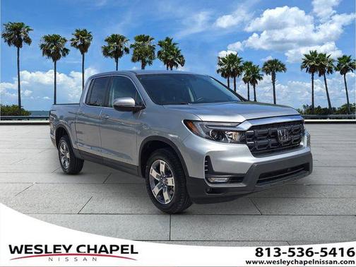 Modern Steel Metallic 2025 Honda Ridgeline RTL