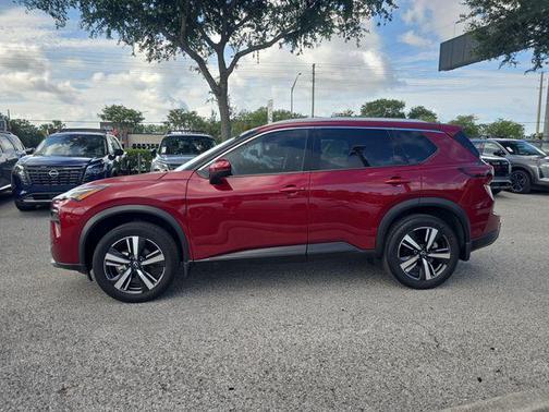 Scarlet Ember Tintcoat 2024 Nissan Rogue SL