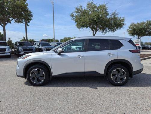 Brilliant Silver Metallic 2025 Nissan Rogue SV