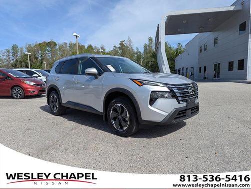 Brilliant Silver Metallic 2025 Nissan Rogue SV