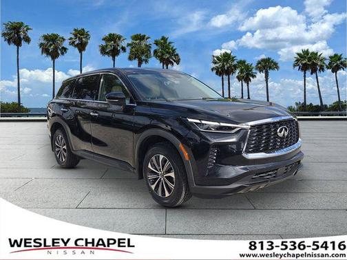 Mineral Black 2023 INFINITI QX60 Pure