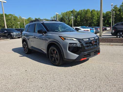 Boulder Gray Pearl 2025 Nissan Rogue Rock Creek