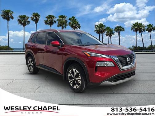 Scarlet Ember 2022 Nissan Rogue SV
