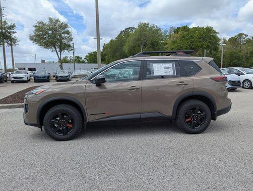 Baja Storm Metallic 2026 Nissan Rogue Rock Creek