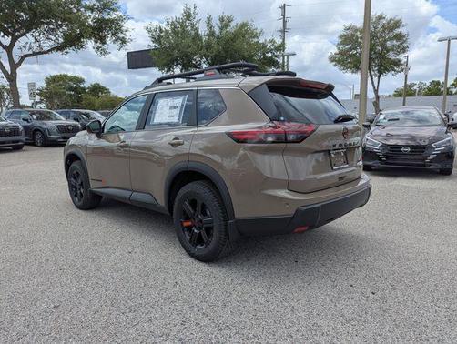 Baja Storm Metallic 2026 Nissan Rogue Rock Creek