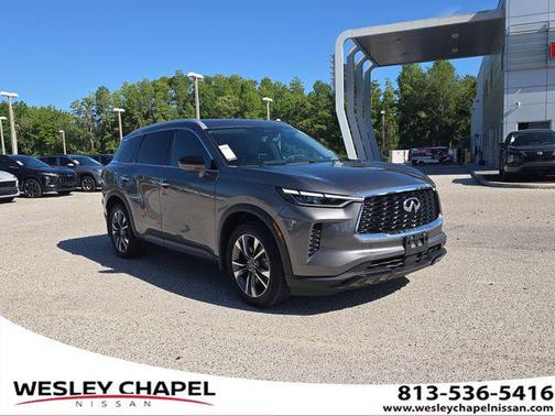 Graphite Shadow 2023 INFINITI QX60 Luxe