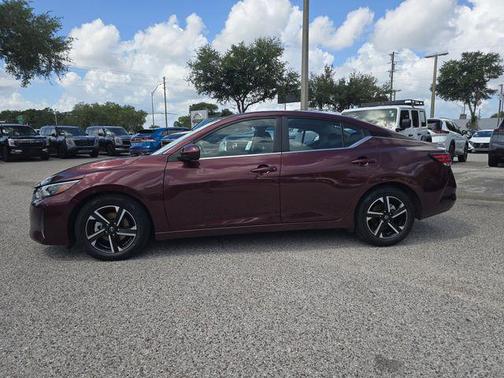 Rosewood Metallic 2024 Nissan Sentra SV