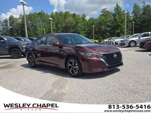 Rosewood Metallic 2024 Nissan Sentra SV