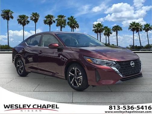Rosewood Metallic 2024 Nissan Sentra SV
