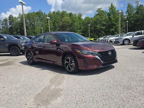 Rosewood Metallic 2024 Nissan Sentra SV