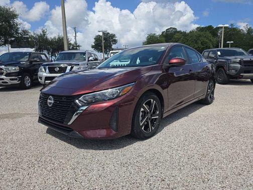 Rosewood Metallic 2024 Nissan Sentra SV
