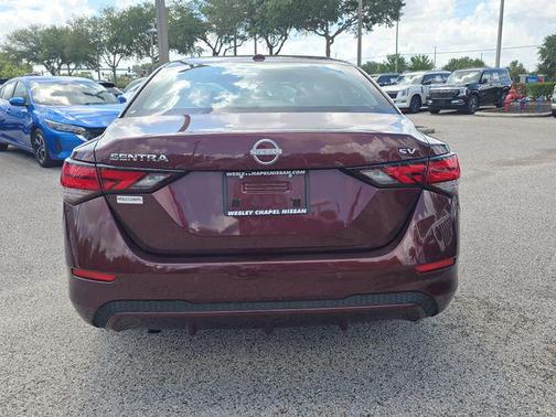 Rosewood Metallic 2024 Nissan Sentra SV