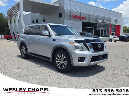 Brilliant Silver 2017 Nissan Armada SL
