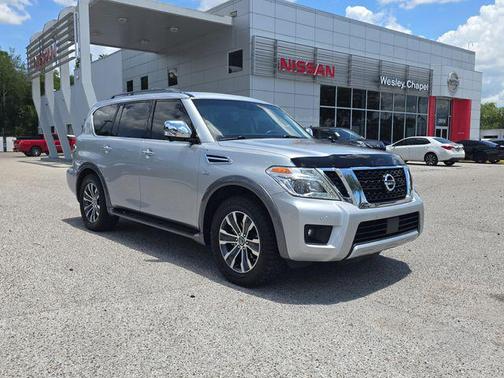 Brilliant Silver 2017 Nissan Armada SL