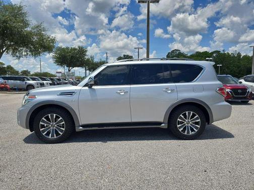 Brilliant Silver 2017 Nissan Armada SL