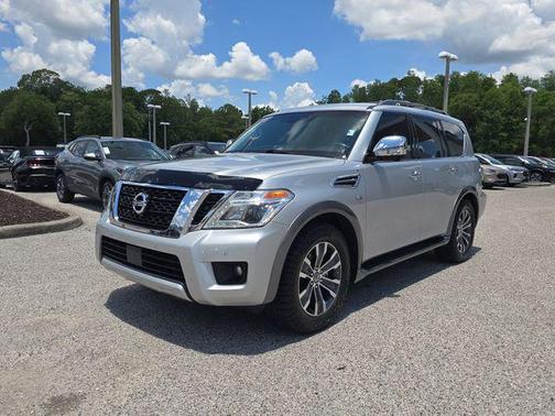 Brilliant Silver 2017 Nissan Armada SL