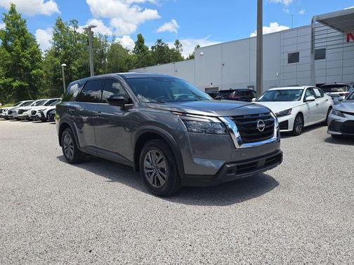 Gun Metallic 2023 Nissan Pathfinder S FWD