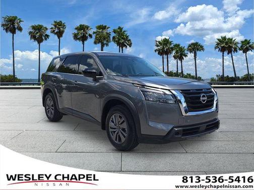 Gun Metallic 2023 Nissan Pathfinder S FWD