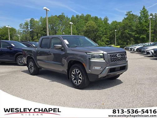Gun Metallic 2024 Nissan Frontier SL