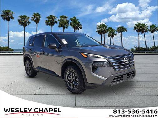 Gun Metallic 2024 Nissan Rogue S