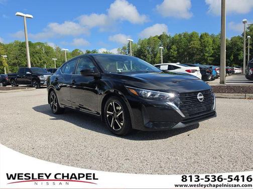Super Black 2024 Nissan Sentra SV