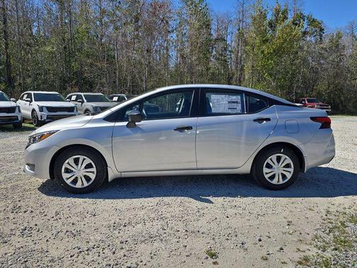Brilliant Silver Metallic 2025 Nissan Versa 1.6 S