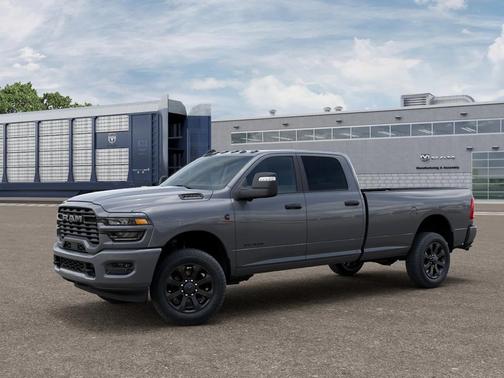 Ceramic Gray Clearcoat 2026 RAM 3500 Big Horn Crew Cab 4x4 8' Box