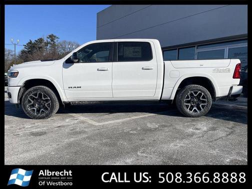 Bright White Clearcoat 2026 RAM 1500 Laramie
