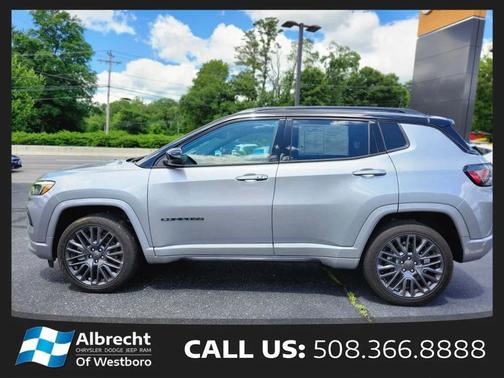 Billet Silver Metallic Clearcoat 2023 Jeep Compass High Altitude