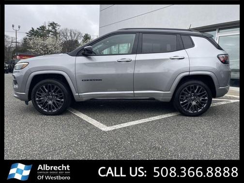 Billet Silver Metallic Clearcoat 2023 Jeep Compass High Altitude