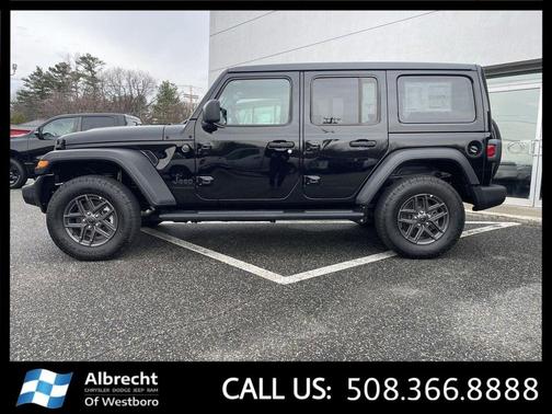 Black Clearcoat 2025 Jeep Wrangler Sport S