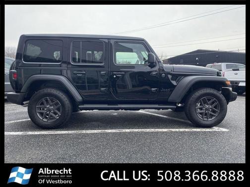Black Clearcoat 2025 Jeep Wrangler Sport S