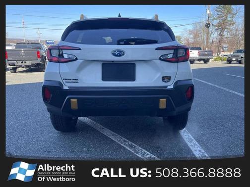 Crystal White Pearl 2025 Subaru Crosstrek Wilderness