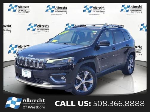 Diamond Black Crystal Pearlcoat 2020 Jeep Cherokee Limited