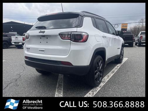 Bright White Clearcoat 2026 Jeep Compass Limited